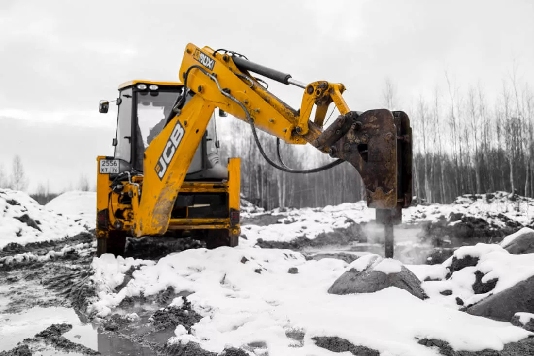 На базе экскаватора JCB 4CX