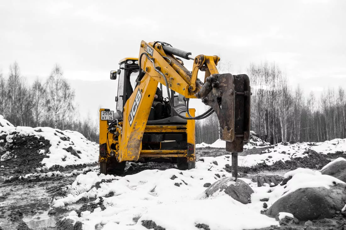 На базе экскаватора JCB 3CX