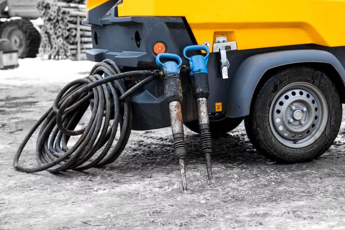 Atlas Copco XAS 88 с отбойником