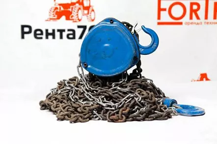 Фото Цепная таль 1000 кг в прокат 