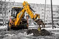 На базе экскаватора JCB-3СХ фото